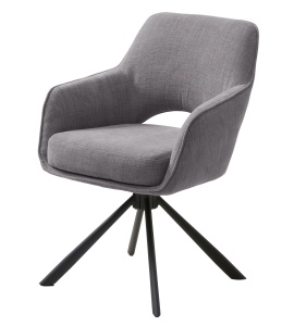 Scaun COWLEY SELECT, Gri inchis, 65x86x59 cm