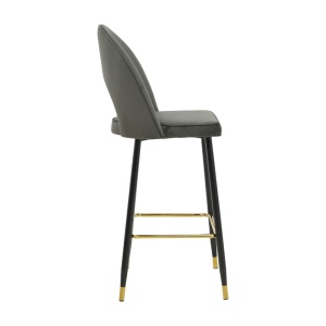 Scaun de bar Casenio Pako Antracit 48x50x107 cm - Img 3