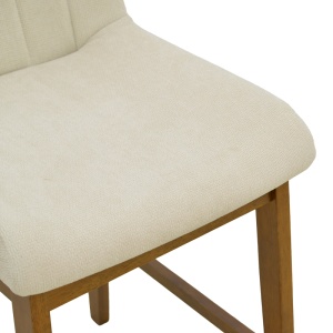 Scaun de bar Dalby, Ecru, 50x45x102.5 cm - Img 7