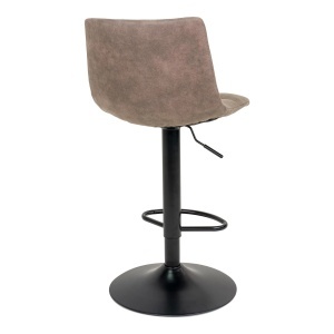 Scaun de bar tapitat Middelfart, Maro, 45x43x88/108 cm - Img 2