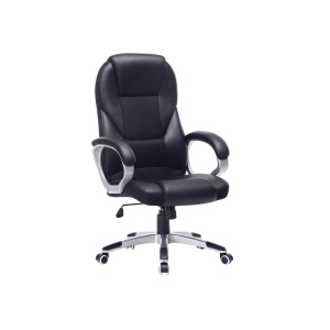 Scaun de birou Songmics Negru 67x67.3x126 cm - Img 2