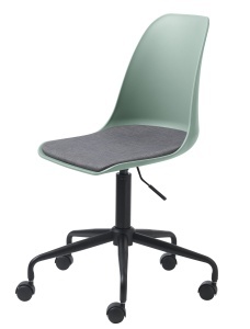 Scaun de birou WHISTLER, Verde inchis, 59x83-95x44 cm - Img 2