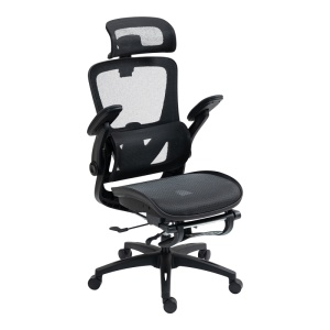 Scaun de birou, Zenyk, Pako, Negru 63x70x126 cm - Img 5