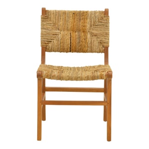 Scaun de gradina, Refane, Natural, 50x58x85 cm - Img 5