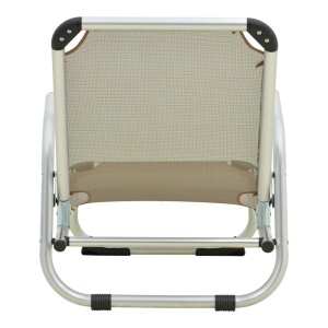 Scaun de plaja cu Spatar Inalt, Playa, Champagne, 72x54x63 cm - Img 5