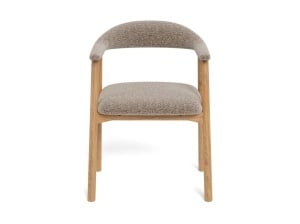 Scaun dining Addi, Bej, 75.5x56x54 cm - Img 5