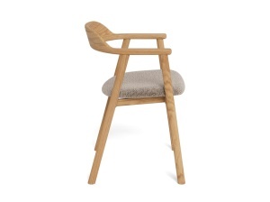 Scaun dining Nixon, Bej, 76.5x54x50.9 cm - Img 4