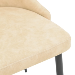 Scaun dining Trenda, Bej, 44x59x90 cm - Img 7