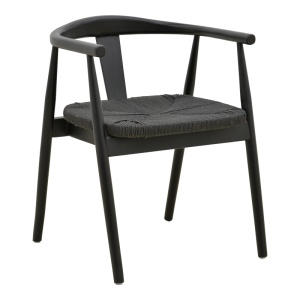 Scaun Gernine, Negru, 56x49x73 cm