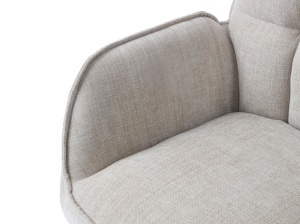 Scaun MARILLA SELECT V1, Alb, 65x86x59 cm - Img 3