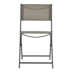 Scaun pliabil, Jeve, Gri inchis, 46x51x81 cm - Img 5