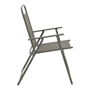 Scaun pliabil, Vela, Antracit, 53x58x90 cm - Img 4