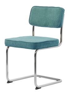 Scaun RUPERT, Albastru, 53x84x50 cm