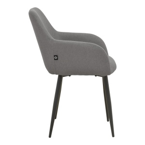 Scaun Telia, Antracit, 60x54x85 cm - Img 3