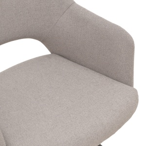 Scaun Verta, Gri, 59x58x87 cm - Img 7