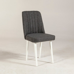Scaun Vina 1053 - Antracit, Alb - Img 1