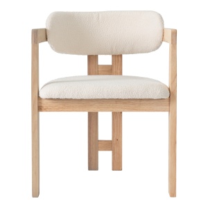 Scaun, Winsor, Pako, Natural 58.5x51x76 cm - Img 4