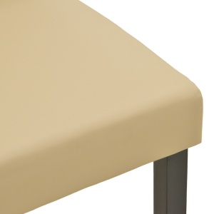 Scaun Zeben, Ecru, 43.5x55.5x93.5 cm - Img 7