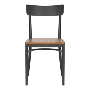 Scaun Zerca Gri inchis 49x44x82 cm - Img 5