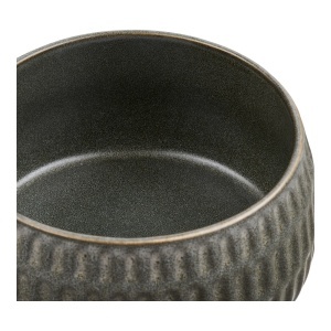 Set 2 piese Boluri Amalia, Verde inchis, 14x14x7.5 cm