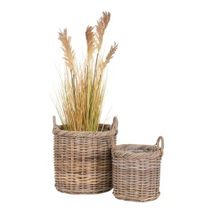 Set 2 piese Cosuri decorative Gili, Natural, 40x30x48 cm - Img 4