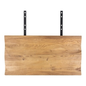 Set 2 piese Placi de extensie masa, Natural, 50x95x4 cm