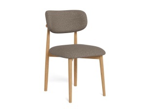 Set 2 piese Scaune dining Absalon, Gri, 79.5x45.5x51.5 cm - Img 2
