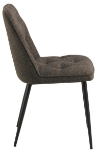 Set 2 piese Scaune dining Brooke, Gri, 84x50x55 cm - Img 6