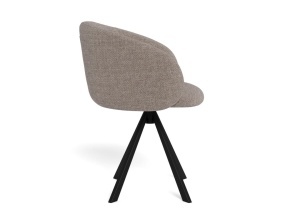 Set 2 piese Scaune dining Eleanor, Gri, 79x56x55 cm - Img 4