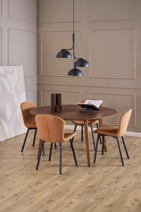Set 2 piese Scaune dining Esra, Portocaliu, 86x50x58 cm
