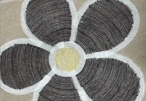 Set 3 Covorase de Baie Flower Bej (Acryl) - Img 3