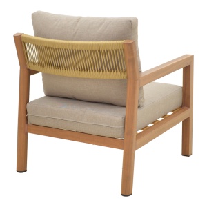 Set 4 bucati de gradina, Andasio, Gri, 83x164x70 cm - Img 6
