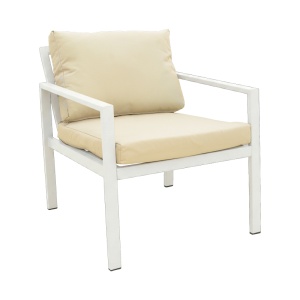 Set 4 bucati de gradina, Gardenly, Alb, 68.5x175x72 cm - Img 4