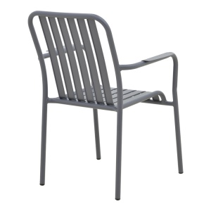 Set 7 bucati masa si scaune gradina, Heven Vista, Antracit, 80x150x72 cm - Img 4