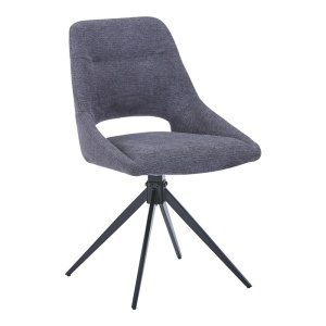 Set masa si scaune 5 piese Gustas-Luciano I Gri 120x60x75 cm - Img 2