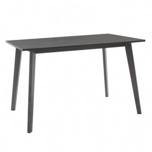 Set Masa si Scaune Benson-Orlean 5 Piese Gri Rustic 120x75x75 cm - Img 5