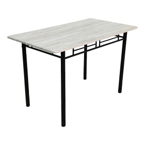 Set masa si scaune dining 5 buc. Roza, Stejar, 120x65x90 cm - Img 4