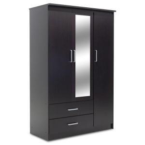 Set mobilier dormitor studenti 5 buc Nap Pako World Wenge 80x37x123 cm - Img 3
