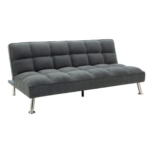 Set mobilier sufragerie 2 buc Vibe Gri inchis 189x110x82 cm - Img 2