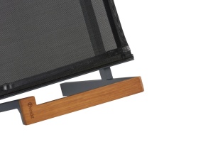 Set scaune de gradina (6 piese) Ottowa Gri 57x90x63 cm - Img 3