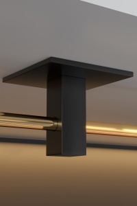 Suport pentru prosop de hartie CM-043 Auriu 8x5x25 cm - Img 6