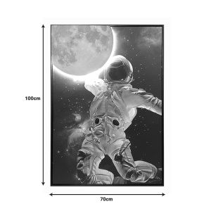 Tablou canvas Mallo, Pako World, cu rama, 70x3.5x100 cm - Img 2