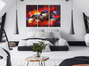 Tablou - Colours of Childhood (3 Parts) 90x60 cm - Img 2