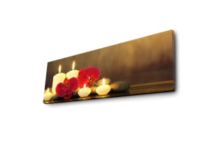 Tablou cu LED 3090İACT Multicolor 30x90x3 cm - Img 5