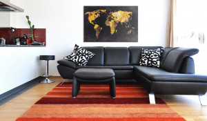 Tablou din plută - If the World were a desert... [Cork Map] 90x60 cm - Img 2