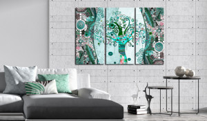 Tablou - Emerald Tree 120x80 cm - Img 2