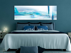 Tablou - Ice Queen (1 Part) Narrow 135x45 cm - Img 2