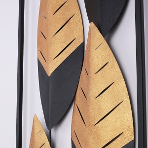Tablou metalic Asil Multicolor 32x5x90 cm - Img 5