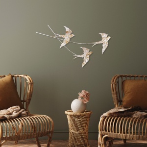 Tablou metalic Wallow Multicolor 42x70 cm - Img 2