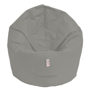 Taburet puf beanbag de gradina Iyzi Gri - Img 2